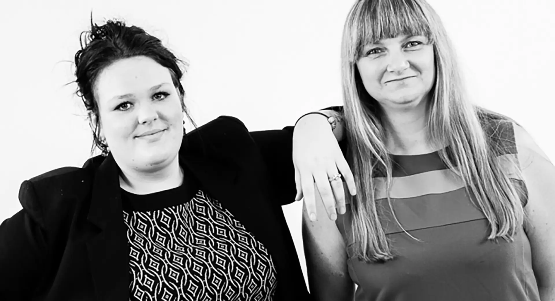 Managing the Unmanageable MD - in this picture we have Ellie green (left) office manager for The Last Hurdle and Jules White (right) MD and Founder