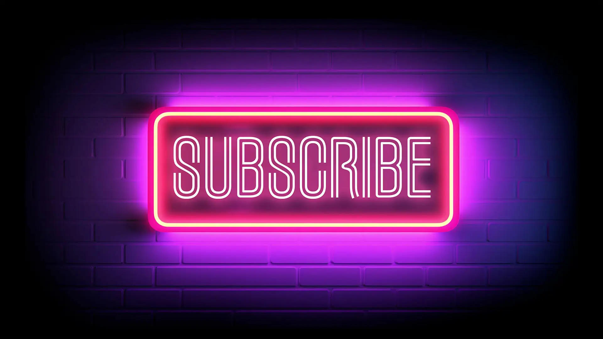 10 Ways to Make the Most of Your YouTube Channel this image shows a neon effect sign in purple, pink and red that reads "subscribe" - YouTube concept